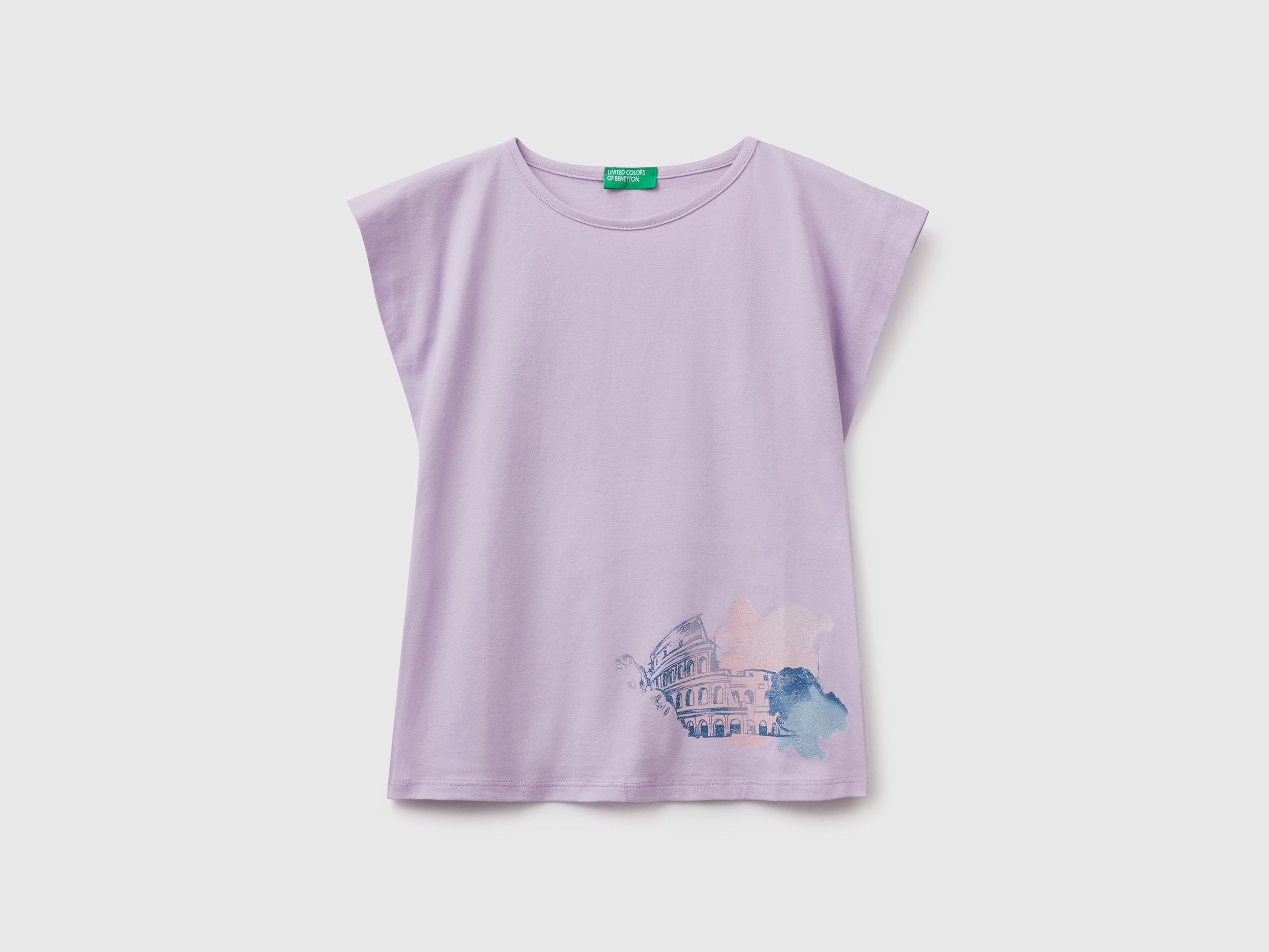 T-shirt with water-based print