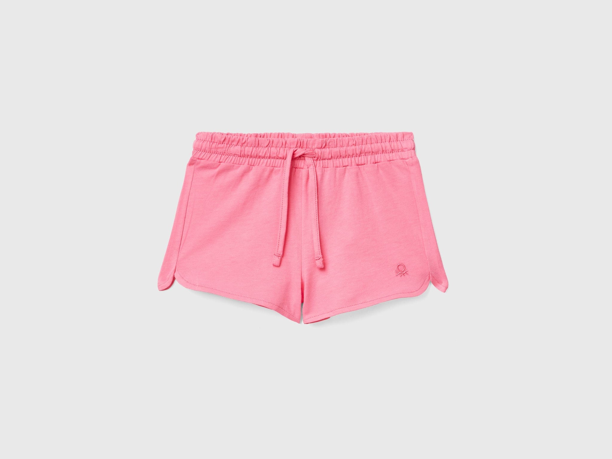 Shorts with drawstring in organic cotton