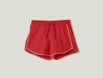 100% cotton shorts with drawstring