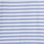 تي شيرت مخطط بأكمام 3/4 من القطن بنسبة 100%