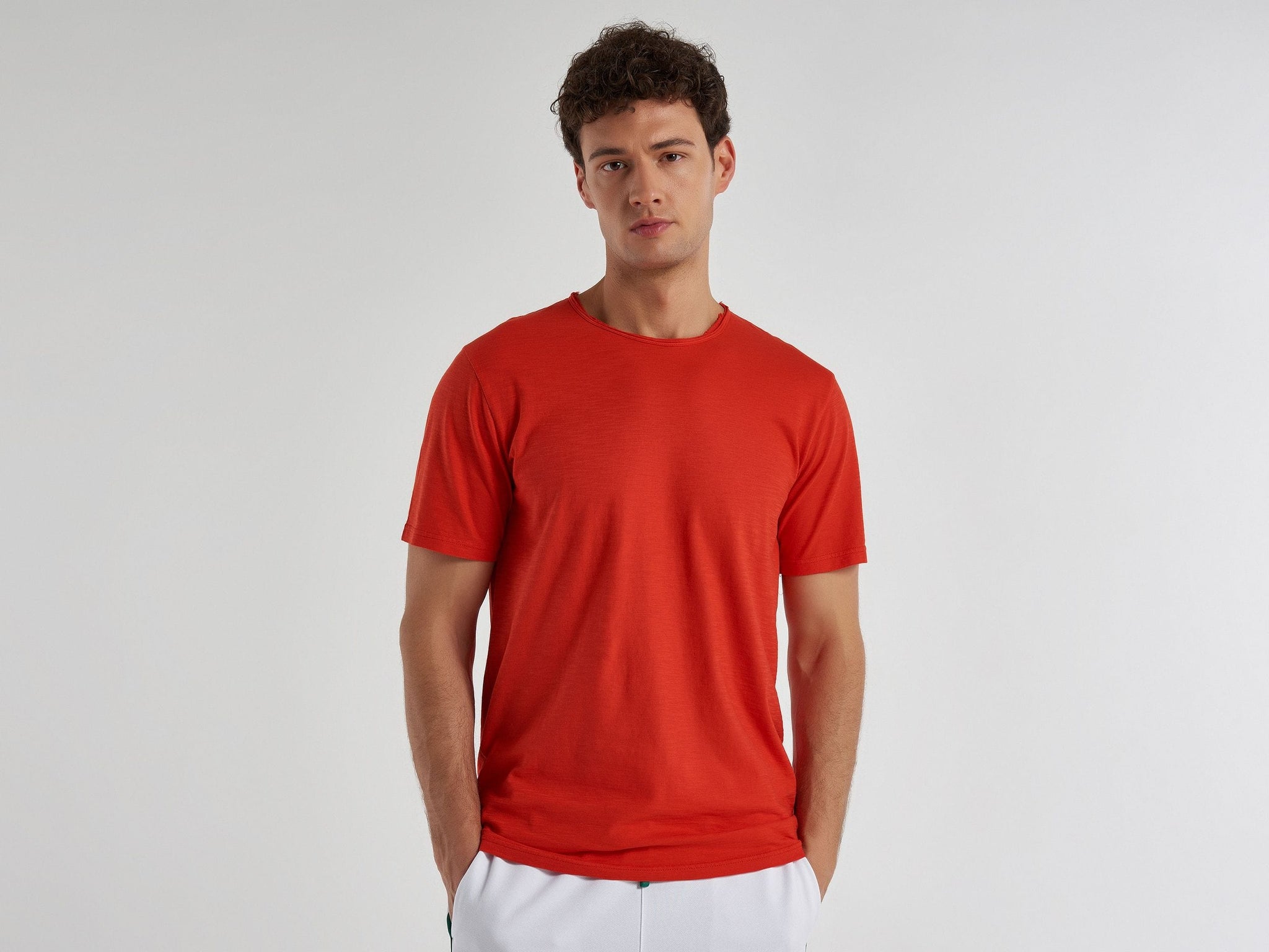 T-shirt in slub cotton