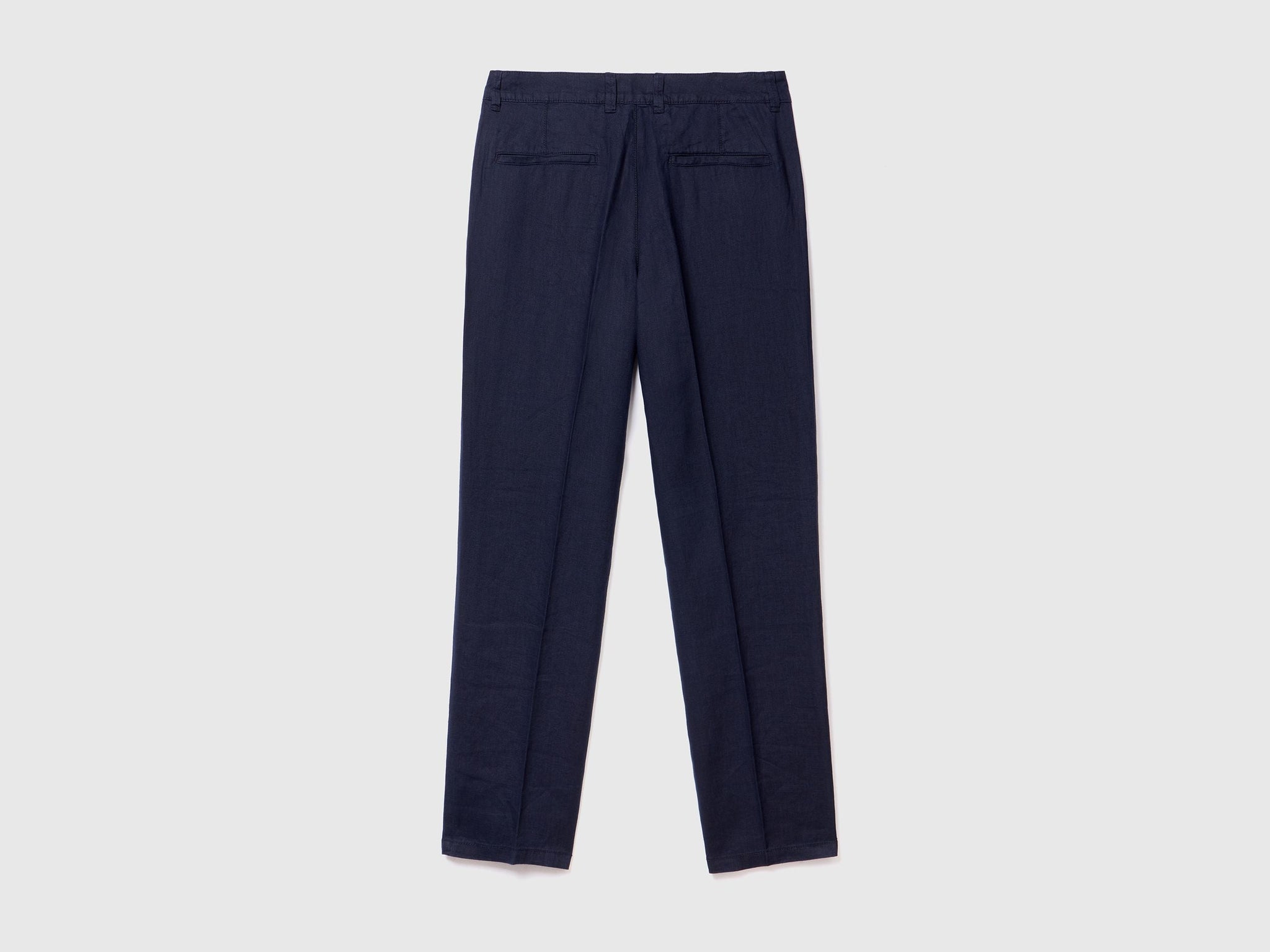 بنطال تشينو من الكتان الخالص