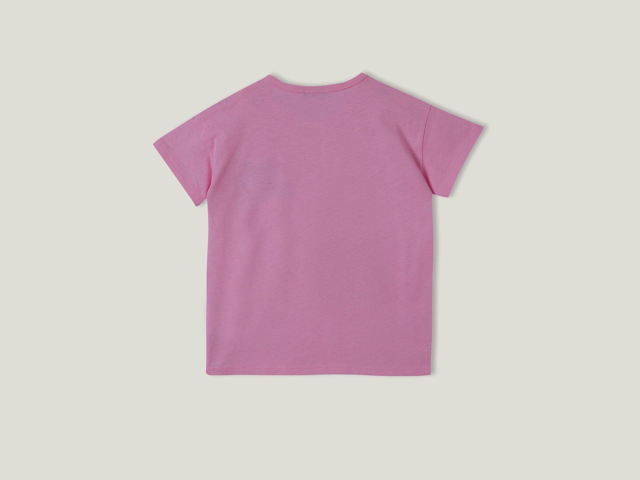 تي شيرت بقصّة مربعة مع تطريز