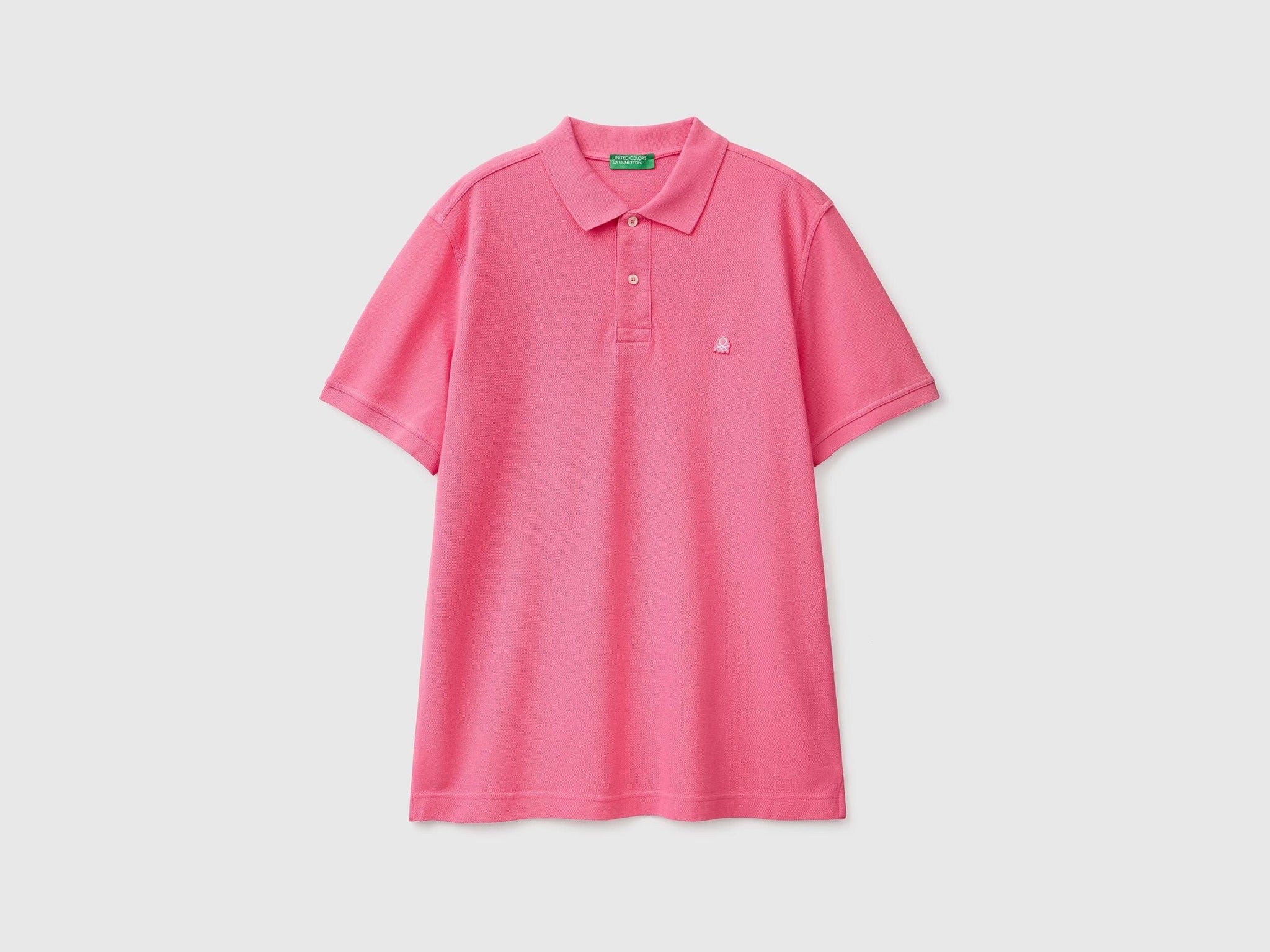 Short sleeve polo in 100% cotton