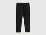 Stretch cotton leggings