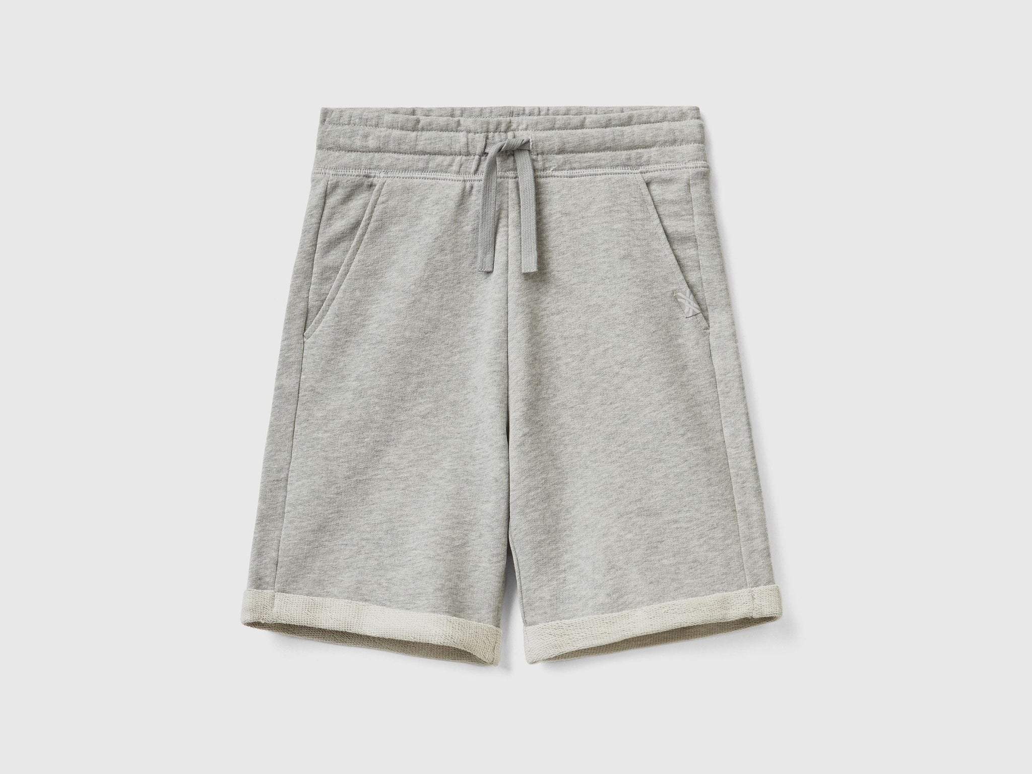 Bermudas in pure cotton sweat