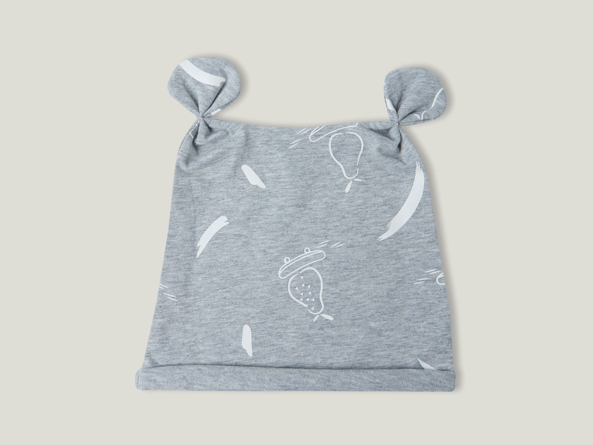 Printed cap in 100% cotton