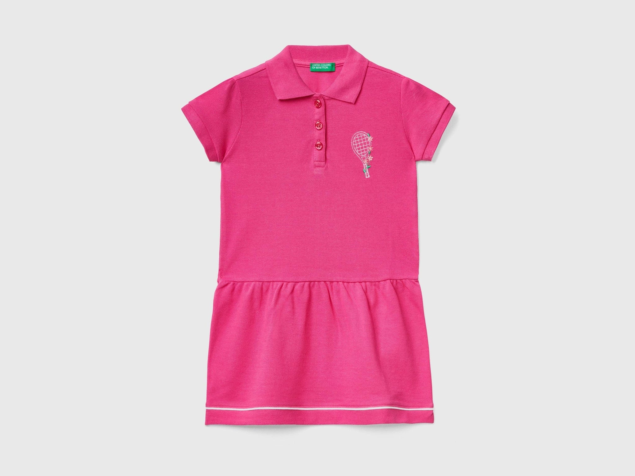 Short polo-style dress