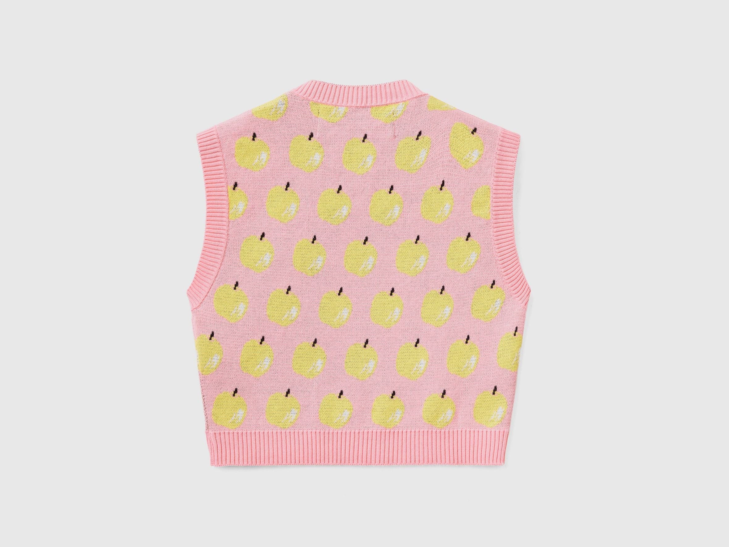 سترة بنقشة فاكهة