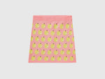 Mini skirt with fruit pattern
