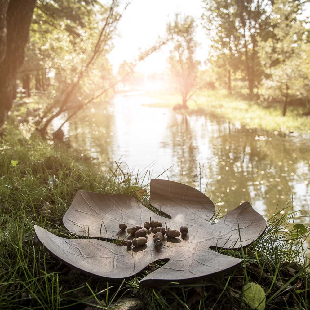 صينية تقديم من خشب القيقب من ليجنوارت أدامو، مقاس 11