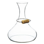 Legnoart Langhe Decanter Crystal & Oak, Dying Stand,Funnel,Cork Holder,Wooden Crate