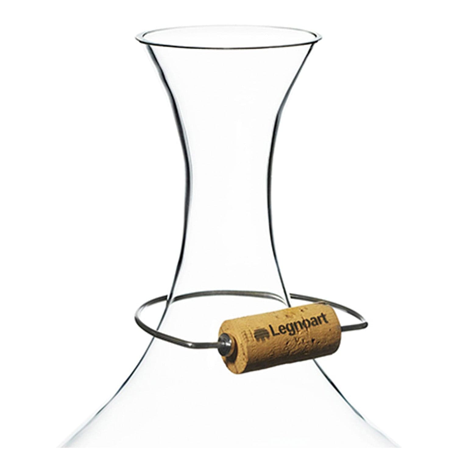 Legnoart Langhe Decanter In Crystal And Cork Holder Dv-11