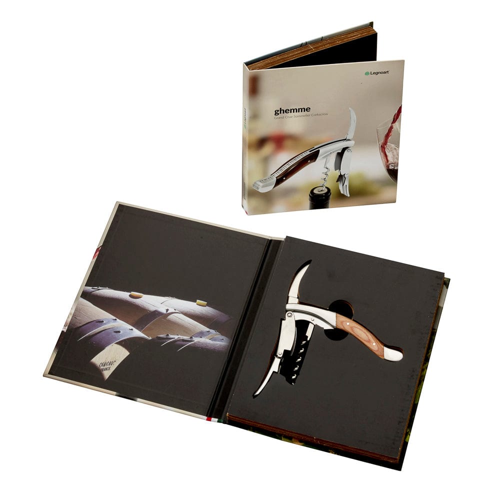 Legnoart Ghemme Grand Crue Sommelier Corkscrew With Double Hinge Wf-2