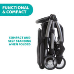 عربة أطفال جودي بلس سوداء Re-Lux-CH79877-56