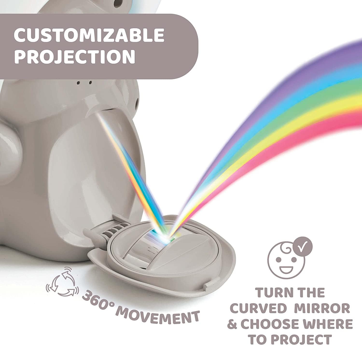 لعبة دب قوس قزح وردي