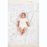 طقم قماطات مكون من قطعتين بتصميم دب وخروف رمادي