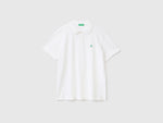 Short sleeve polo in 100% cotton