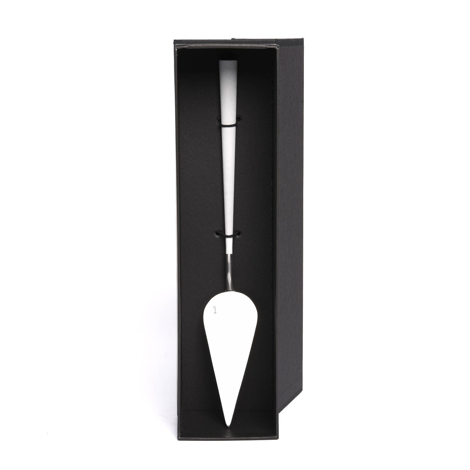 Belo Inox Neo White With Brushed Silver - Cake Server - Gift Box