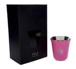 طقم أكواب روفاتي بولا الإمارات العربية المتحدة من الفولاذ المقاوم للصدأ، قطعتين - 175 مل