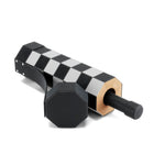 مجموعة شطرنج/داما أومبرا رولز باللون الأسود