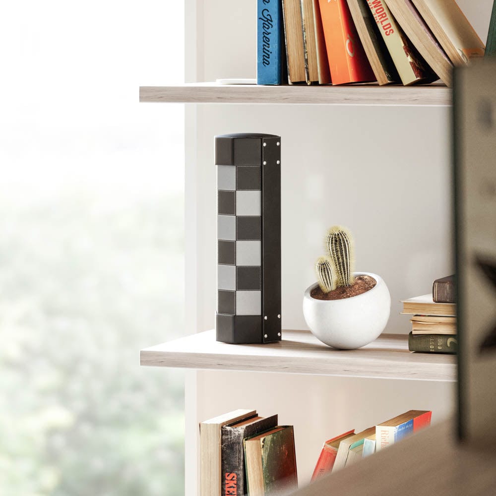 مجموعة شطرنج/داما أومبرا رولز باللون الأسود