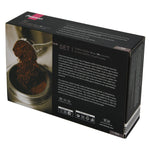 طقم فيسمان لصانعة القهوة من الألومنيوم لفنجانين/120 مل وفنجانين سيراميك مع صحنين