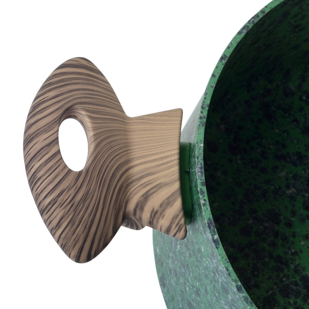 قدر فيسمان ستوك بوت ملاكيت 24×10.9 سم/4.7 لتر مع غطاء زجاجي وقاعدة حثية (ألومنيوم مع طلاء غير لاصق)