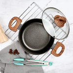 طقم أواني طهي فيسمان أسود كوزميك، 6 قطع (ألومنيوم مع طلاء غير لاصق)