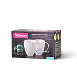 Fissman Set Of 2 Mugs ELEGANCE WHITE 400 Ml (Porcelain)