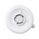 قارورة فيسمان بتصميم دلة عربية معزولة، لون أبيض، سعة 1000 مل