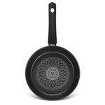 Fissman Deep Frying Pan Monique Series Non-Stick Coated Induction Bottom Black/White 24cm