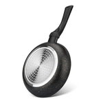 مقلاة فيسمان من الألومنيوم بطبقة غير لاصقة من سلسلة كابيلا مع قاعدة حثية، لون أسود/بني، 20 سم