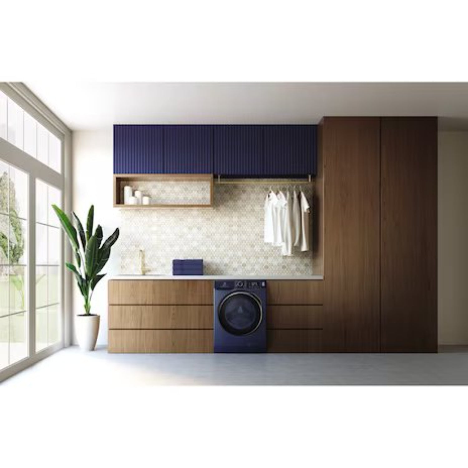 غسالة ومجفف ملابس من إلكترولوكس سعة 11 كجم/7 كجم