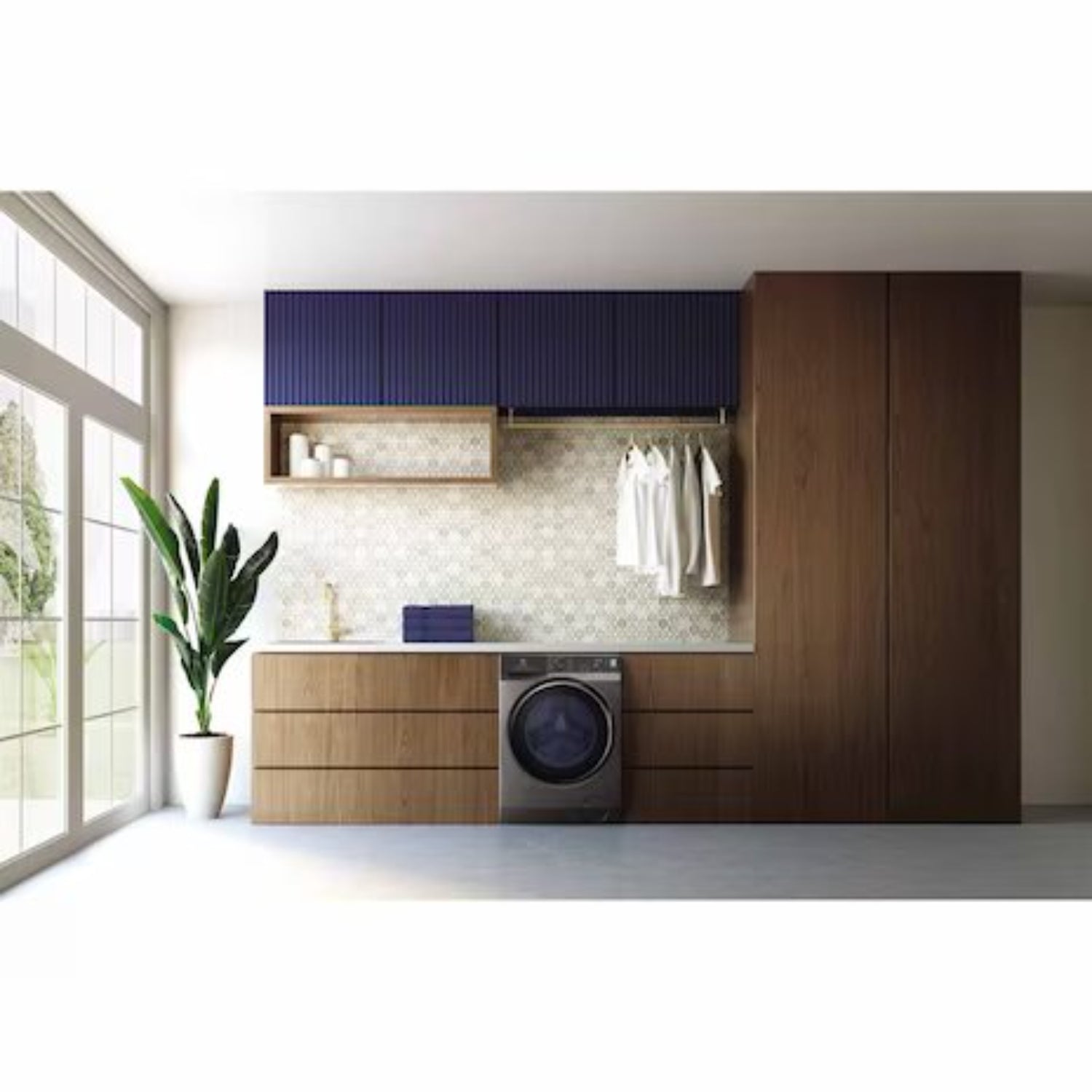 غسالة ومجفف ملابس من إلكترولوكس سعة 9 كجم/6 كجم