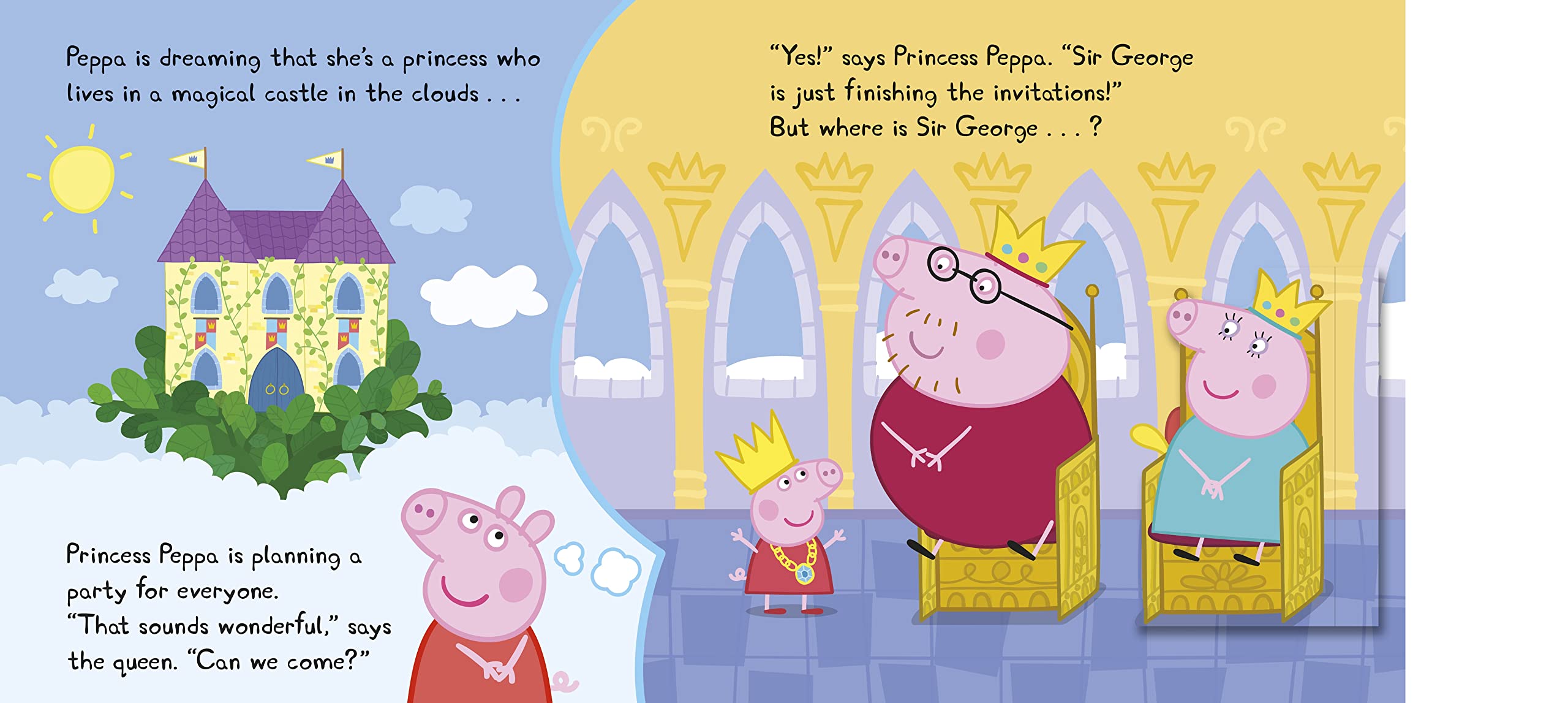 بيبا بيغ: قلعة بيبا السحرية: كتاب قابل للرفع