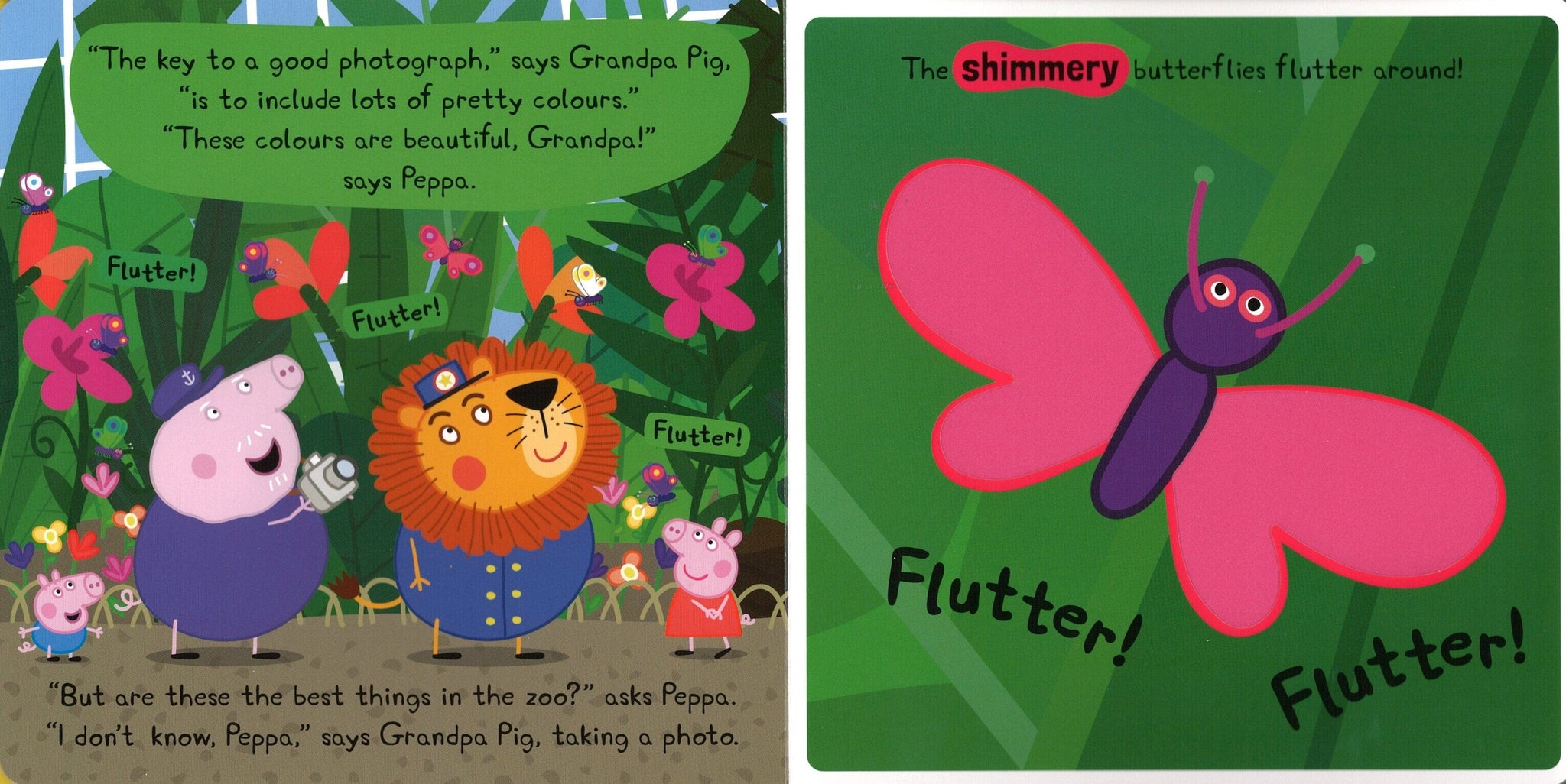 بيبا بيغ: ماذا يوجد في حديقة الحيوانات يا بيبا؟ : دليل اللمس واللمس