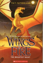 WINGS OF FIRE BOOK FIVE: THE BRIGHTEST NIGHT - TUI T. SUTHERLAND 