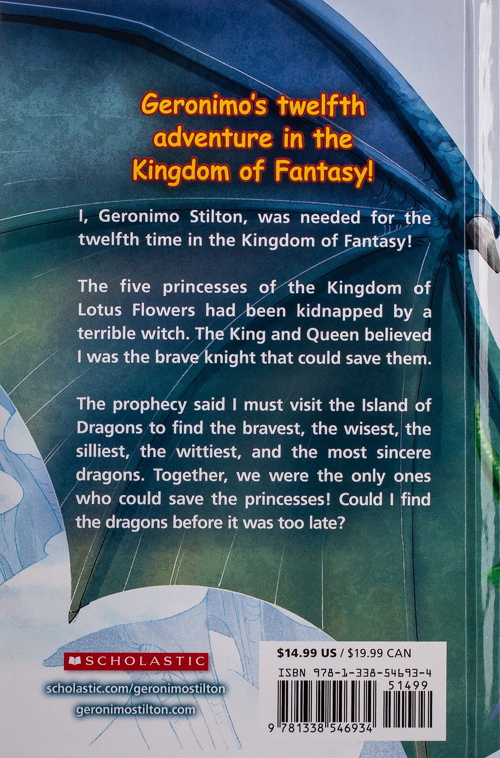 جزيرة التنانين (جيرونيمو ستيلتون ومملكة الخيال) - جيرونيمو ستيلتون