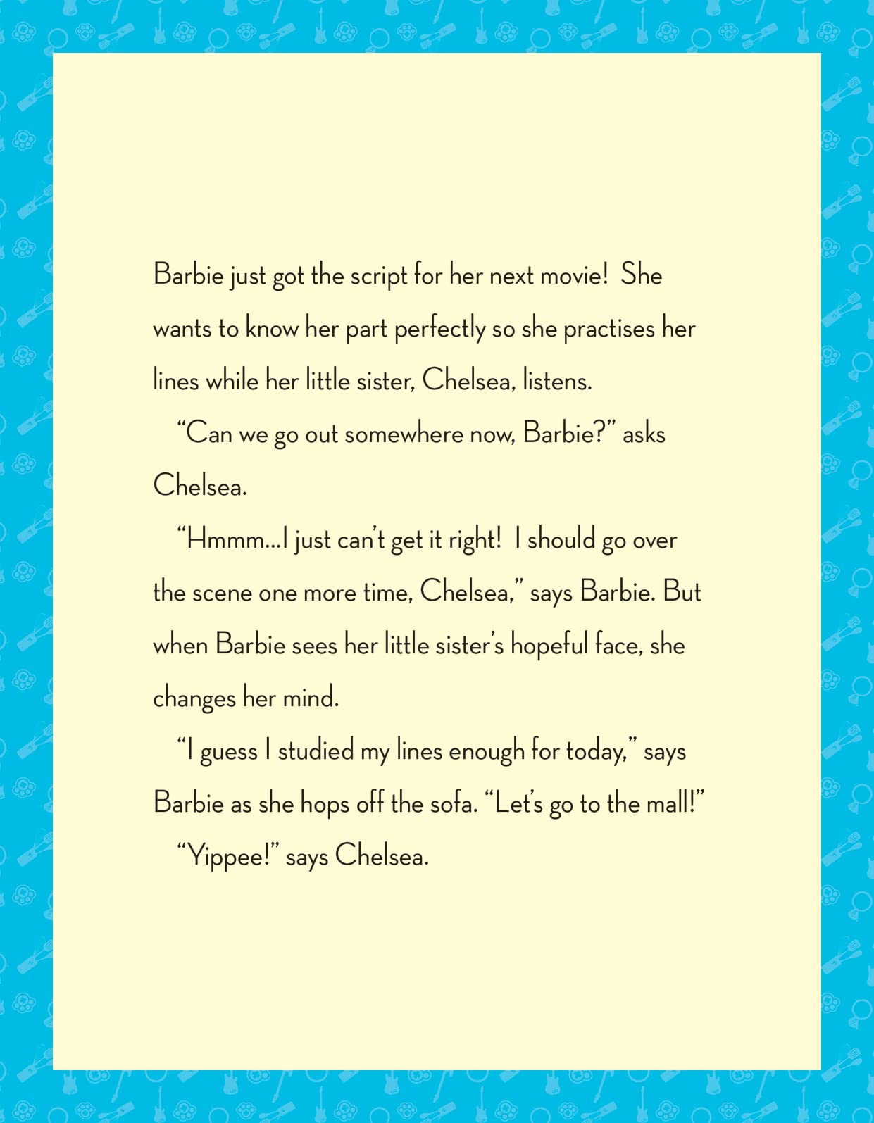 باربي أستطيع أن أكون ممثلة