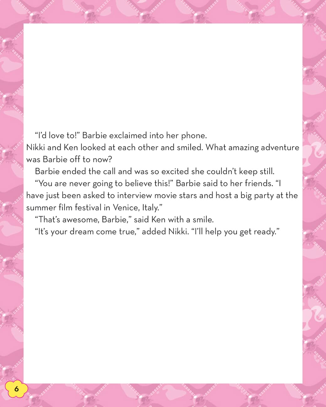 باربي يمكنني أن أكون مراسلة أفلام