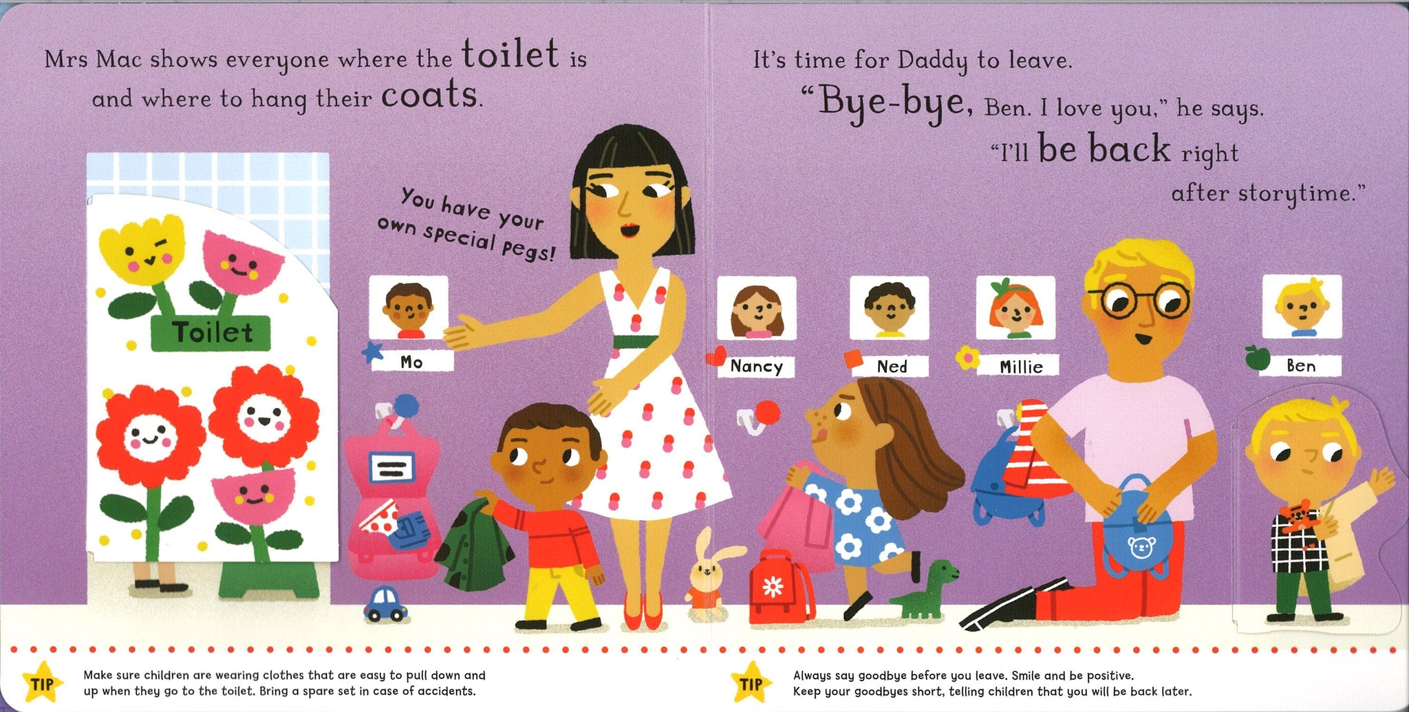 أنا أبدأ الحضانة: مساعدة الأطفال على بدء الحضانة