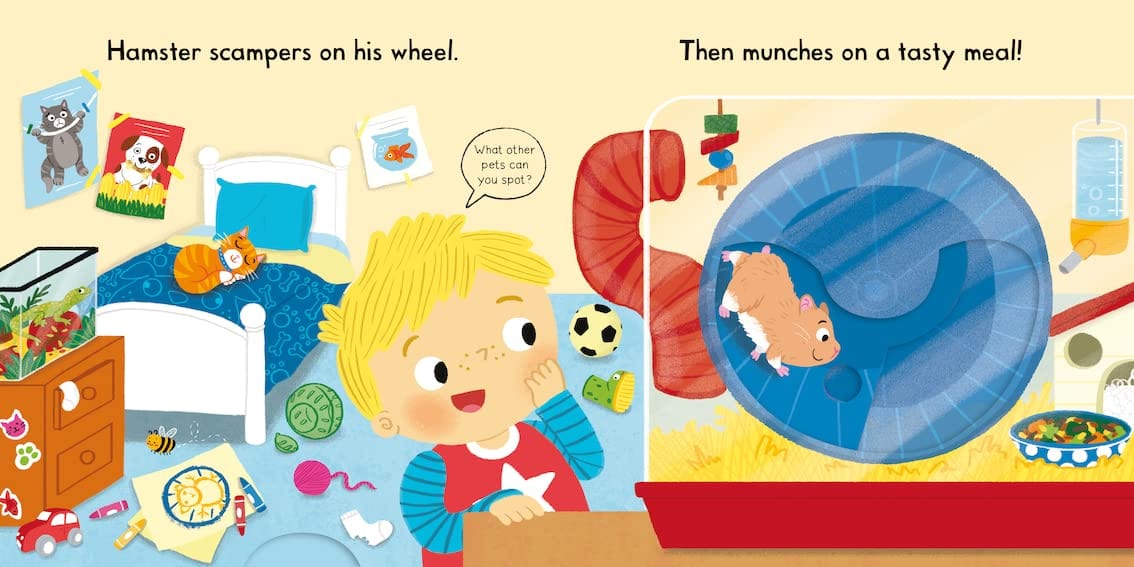 الحيوانات الأليفة المشغولة