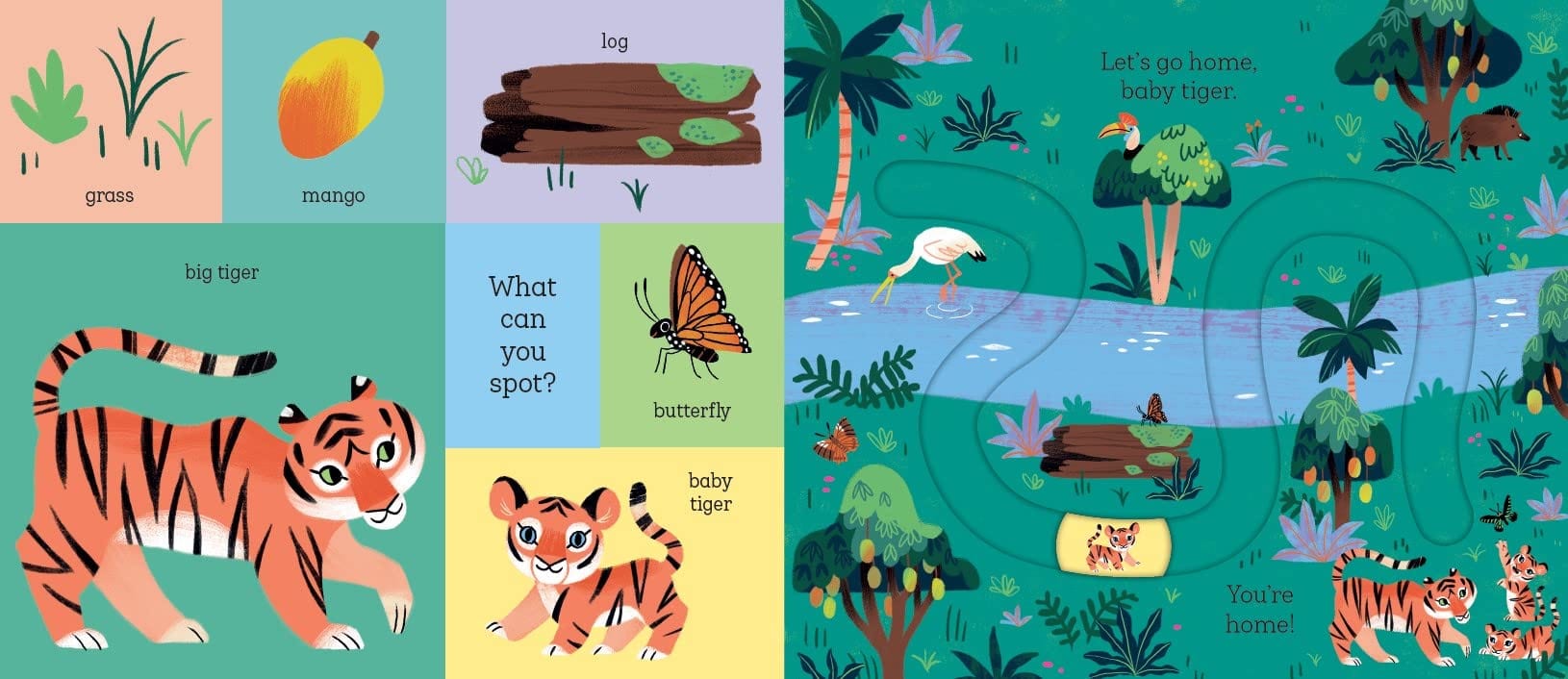 دعنا نعود إلى المنزل، يا صغيري النمر