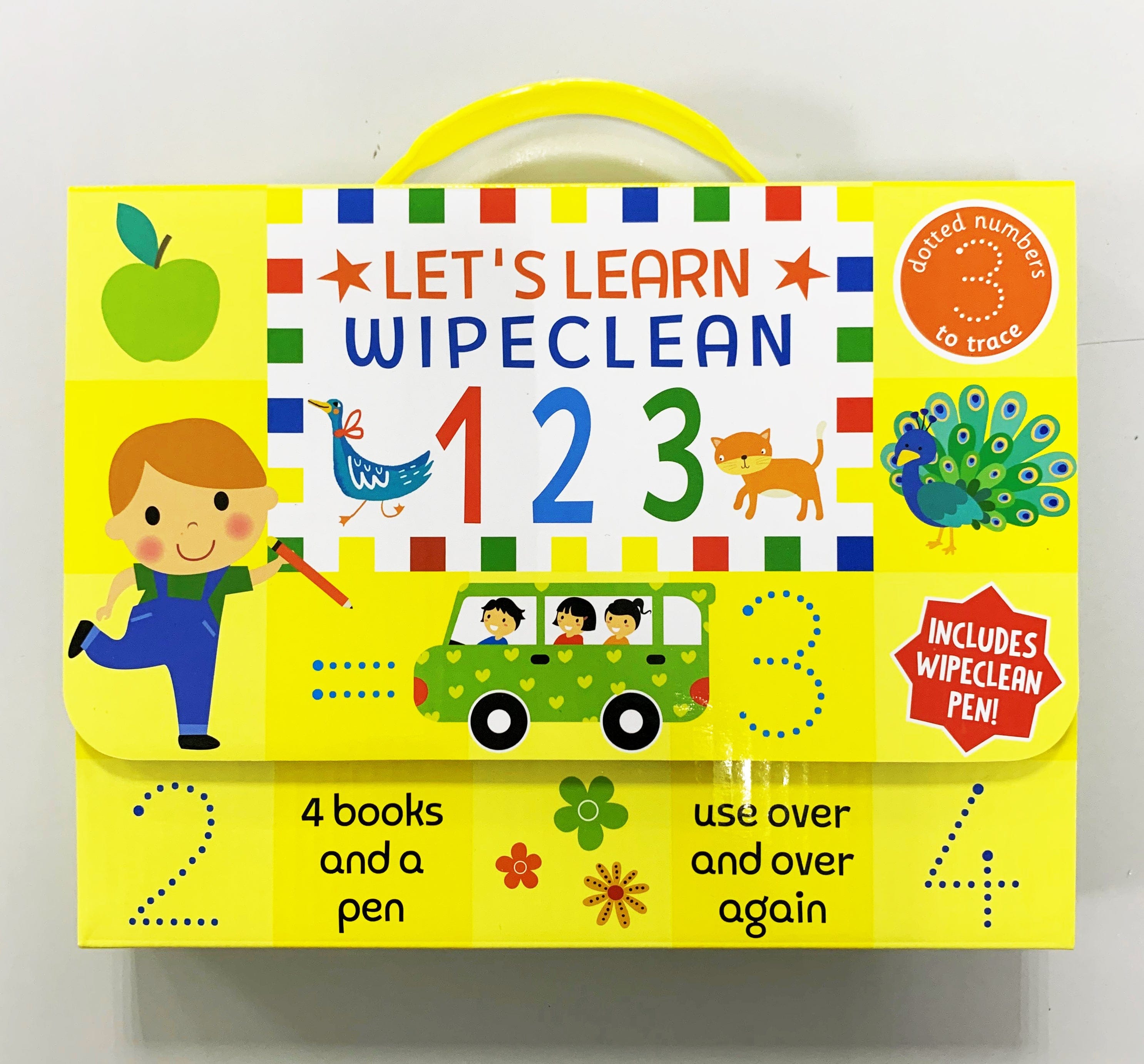LET'S LEARN - WIPE CLEAN 123