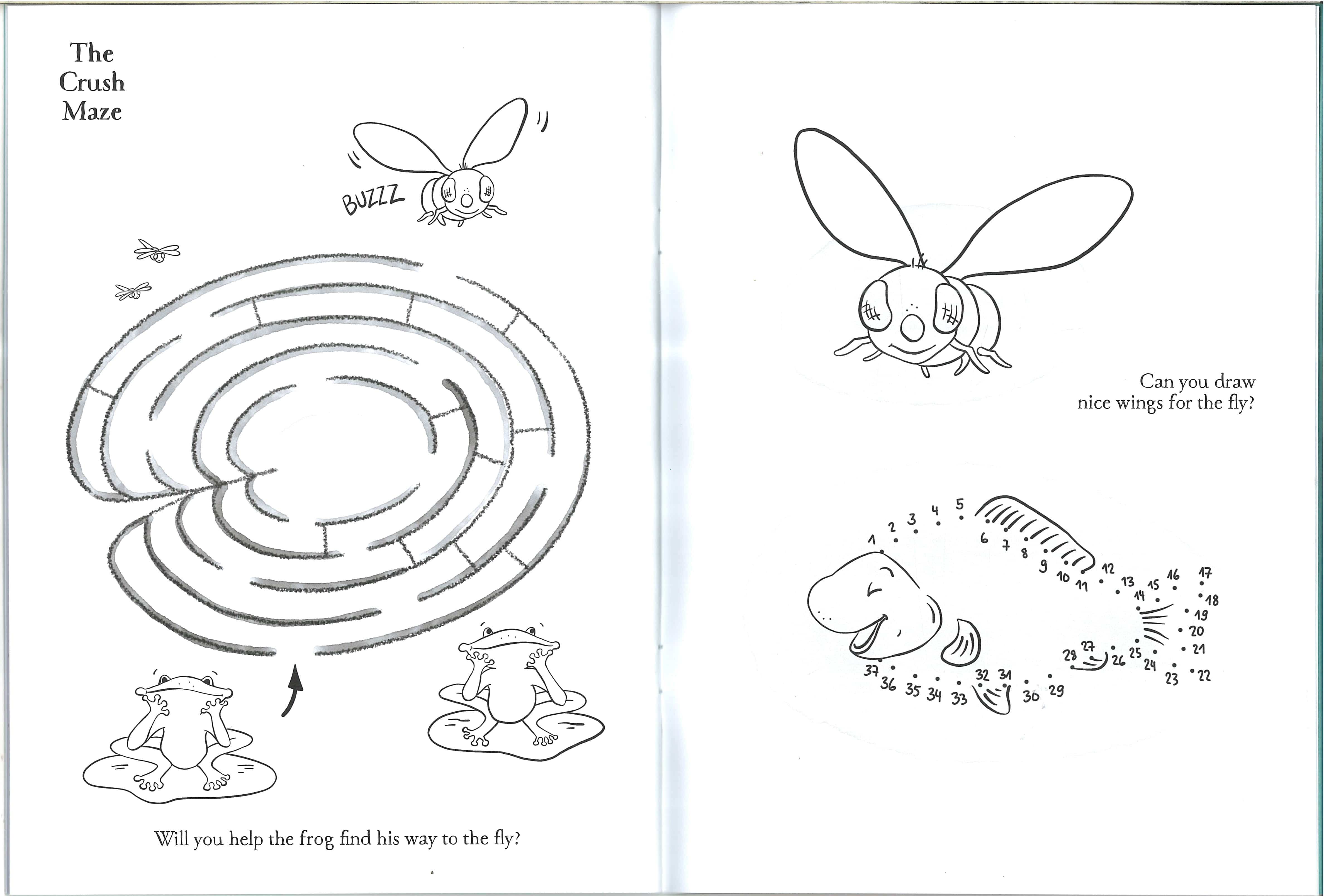 كتاب تلوين سحق الضفدع (سلسلة سحق)