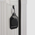 حقيبة بيكوادرو بي كيو لايت فائقة النحافة، 55 سم، حقيبة صلبة بأربع عجلات مزدوجة، لون رمادي - Bv4425Pqls2/Gr2