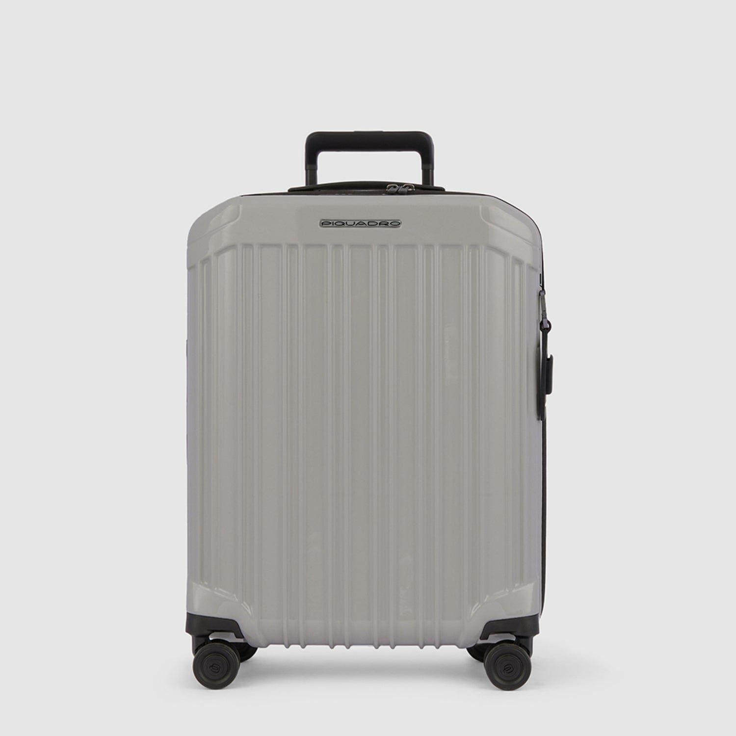 Piquadro PQ-LIGHT 69cm Hardcase 4 Double Wheel Medium Check-In Trolley Grey - BV4427PQLS2/GR2