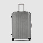 Piquadro PQLM-FRAME 75cm Hardcase Large Check-In Luggage Trolley Black / Light Brown - BV4428PQLM/NCU