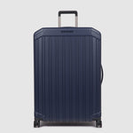 Piquadro PQ-LIGHT 75cm Hardcase 4 Double Wheel Large Check-In Trolley Matt Blue - BV4428PQL/BLUO